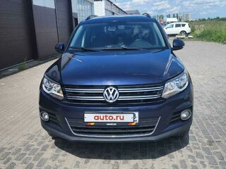 2013 Volkswagen Tiguan I Рестайлинг, синий, 1050000 рублей, вид 1