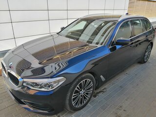 2018 BMW 5 серии 530d xDrive VII (G30/G31/G38), синий, 3950000 рублей, вид 3