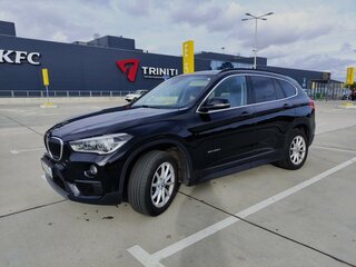2017 BMW X1 20d sDrive II (F48), чёрный, 2215000 рублей, вид 2