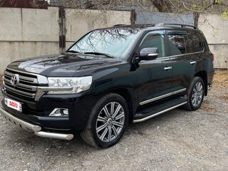 2015 Toyota Land Cruiser 200 Series Рестайлинг 2, чёрный, 6500000 рублей, вид 4