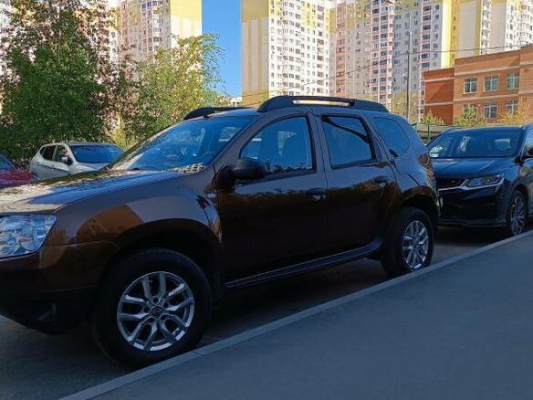 2014 Renault Duster I, коричневый, 1370000 рублей - вид 1