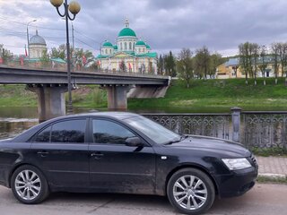 2008 Hyundai Sonata V (NF), чёрный, 460000 рублей, вид 4