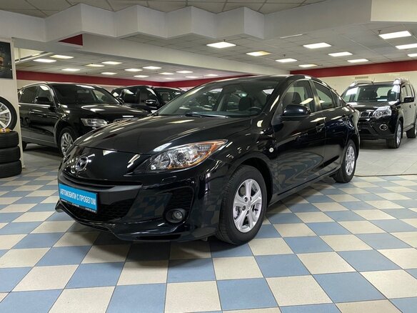 2011 Mazda 3 II (BL) Рестайлинг, чёрный