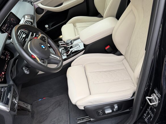 2020 BMW X3 M Competition I (F97), чёрный, 7200000 рублей - вид 19