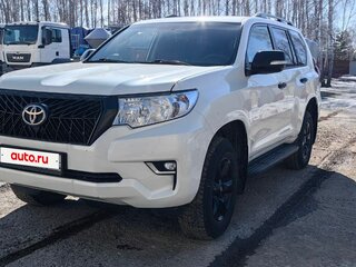 2018 Toyota Land Cruiser Prado 150 Series Рестайлинг 2, белый, 4000000 рублей, вид 1