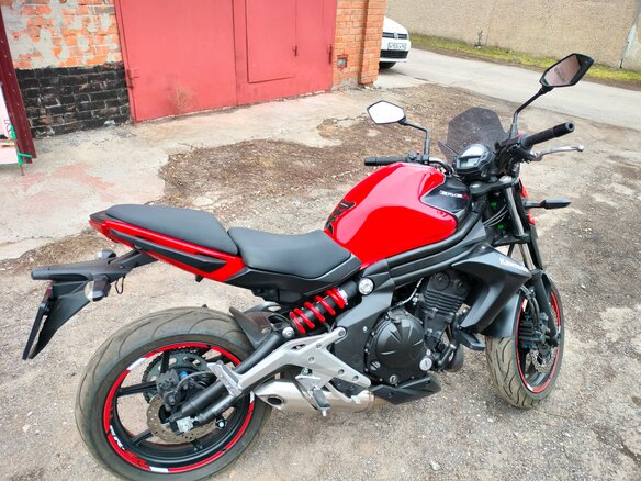 2013 Kawasaki ER-6N, красный, 510000 рублей - вид 19