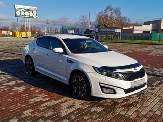 2015 Kia Optima III Рестайлинг, белый, 1510000 рублей, вид 4