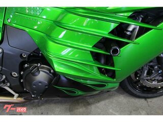 2012 Kawasaki ZZR 1400, зелёный, 850000 рублей, вид 5