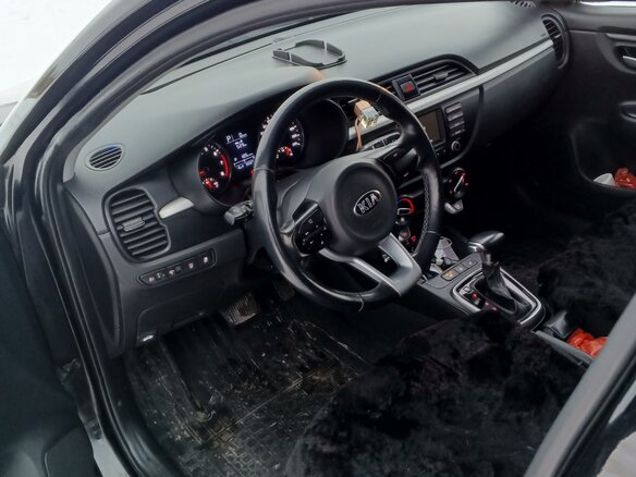 2018 Kia Rio IV, чёрный, 1455000 рублей - вид 7
