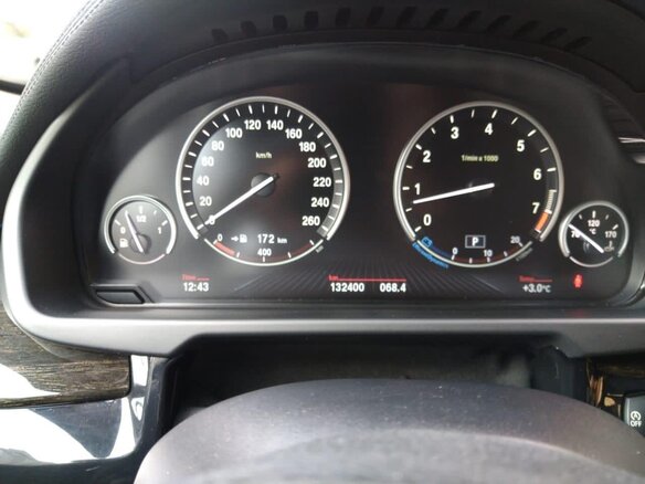 2016 BMW X6 35i II (F16), серый - вид 6
