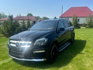 2013 Mercedes-Benz GL-Класс 500 II (X166), чёрный, 1400000 рублей, вид 2