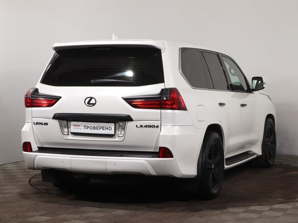 2015 Lexus LX 450d III Рестайлинг 2, белый - вид 1