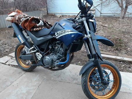 2008 Yamaha XT660X, синий, 420000 рублей, вид 5