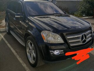 2008 Mercedes-Benz GL-Класс 550 I (X164), чёрный, 2200000 рублей, вид 1