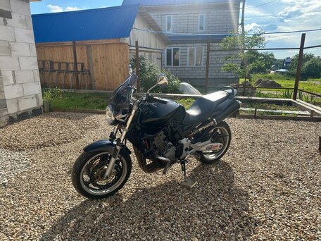 2002 Honda CB 900F Hornet, чёрный, 350000 рублей, вид 5