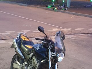 2002 Honda CB 900F Hornet, чёрный, 450000 рублей, вид 4