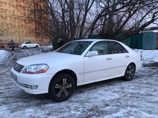 2004 Toyota Mark II IX (X110), белый, 880000 рублей, вид 1