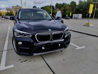2017 BMW X1 20d sDrive II (F48), чёрный, 2215000 рублей, вид 3