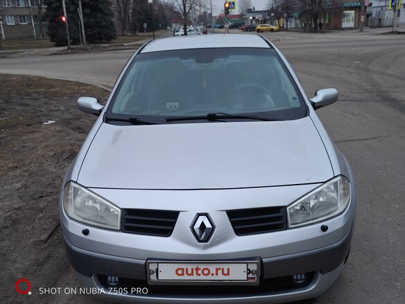 2005 Renault Megane II, серебристый, 750000 рублей - вид 8
