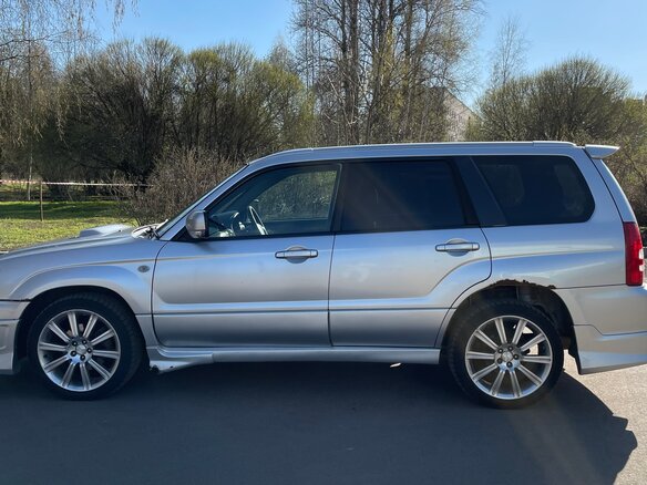 2003 Subaru Forester II, серебристый, 555000 рублей - вид 8