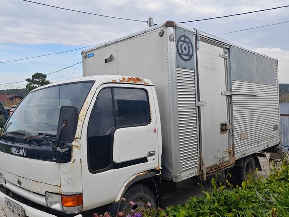 1995 Nissan Atlas, белый, 750000 рублей