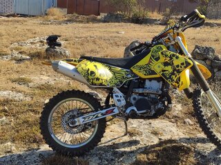 2007 Suzuki DR-Z 400, жёлтый, 435000 рублей, вид 2
