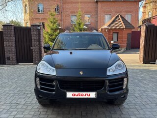 2009 Porsche Cayenne Diesel I Рестайлинг (957), чёрный, 1950000 рублей, вид 1