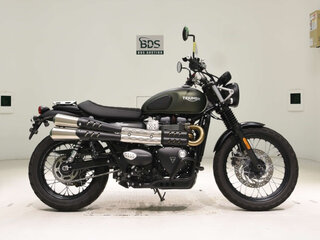 2018 Triumph Scrambler, зелёный, 860000 рублей, вид 1