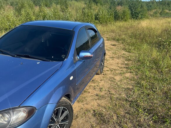 2005 Chevrolet Lacetti I, синий, 270000 рублей - вид 5