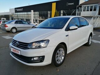 2019 Volkswagen Polo V Рестайлинг, белый, 1500000 рублей, вид 1