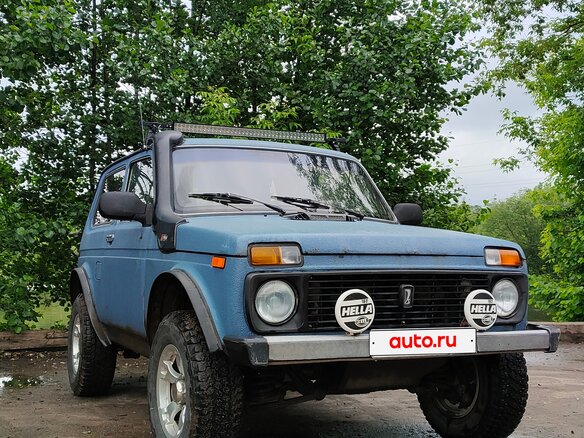 2007 Lada (ВАЗ) 2121 (4x4) I Рестайлинг, синий, 300000 рублей