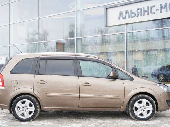 2014 Opel Zafira B Рестайлинг, бежевый - вид 7