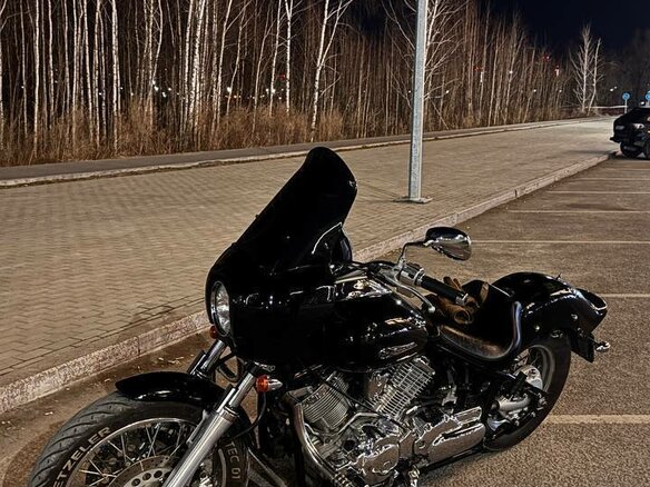 2002 Yamaha XVS1100, чёрный, 560000 рублей