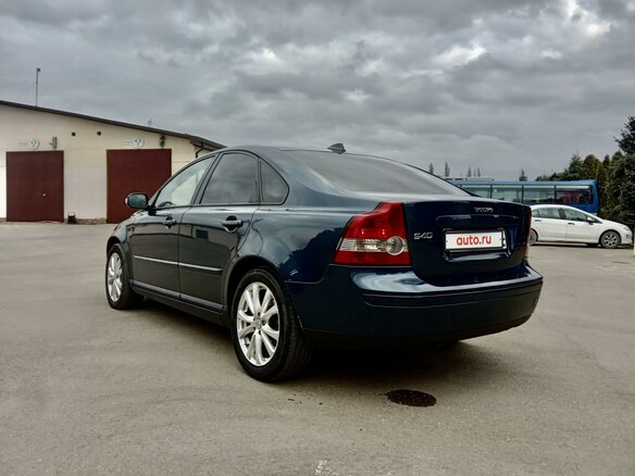 2007 Volvo S40 II Рестайлинг, голубой - вид 6