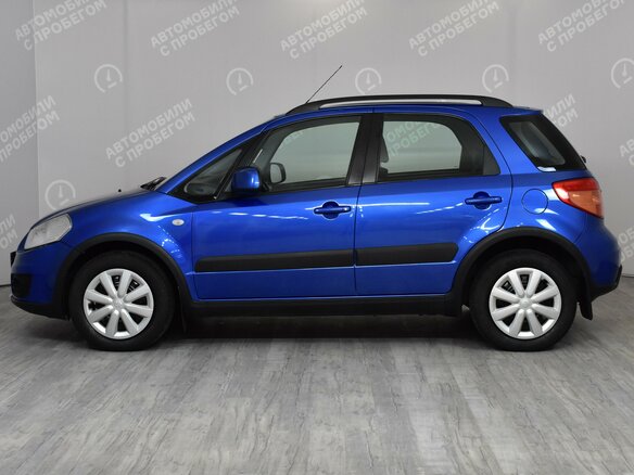 2011 Suzuki SX4 I (Classic) Рестайлинг, синий - вид 4