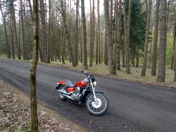 2012 Honda Shadow 750, оранжевый, 570000 рублей - вид 22