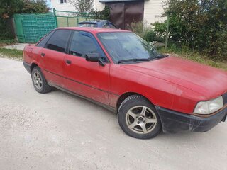 1990 Audi 80 IV (B3), красный, 100000 рублей, вид 4