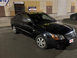2008 Kia Cerato I Рестайлинг, чёрный, 330000 рублей, вид 2