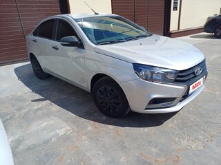 2018 Lada (ВАЗ) Vesta I, серебристый, 850000 рублей, вид 2