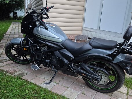 2018 Kawasaki EN650 Vulcan S, серый, 840000 рублей, вид 2