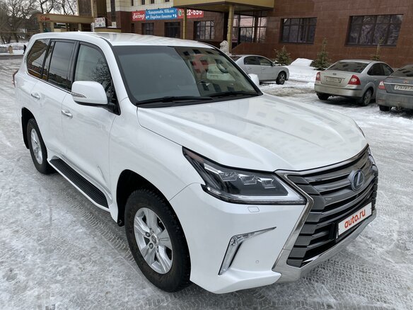 2017 Lexus LX 450d III Рестайлинг 2, белый - вид 7