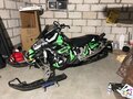2011 Yamaha FXNytro, зелёный - вид 4