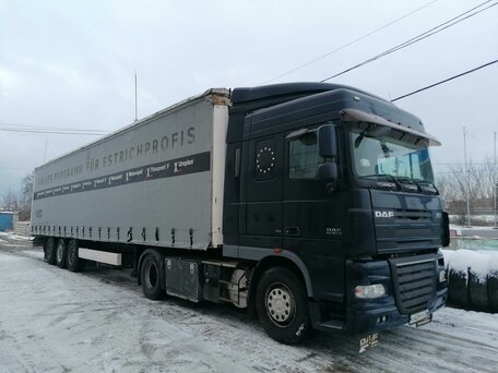 2009 DAF XF 105, синий, 2300000 рублей, вид 1