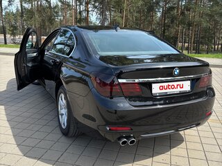 2009 BMW 7 серии 730d V (F01/F02/F04), чёрный, 1600000 рублей, вид 5