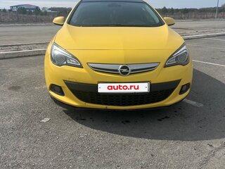 2011 Opel Astra GTC J Рестайлинг, жёлтый, 580000 рублей, вид 2