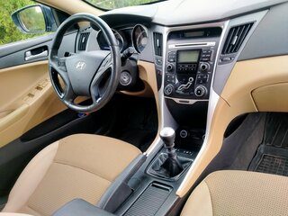 2010 Hyundai Sonata VI (YF), синий, 800000 рублей, вид 3
