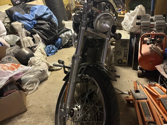 2003 Harley-Davidson Softail Standard, чёрный, 680000 рублей - вид 2
