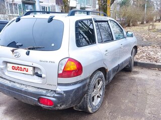 2001 Hyundai Santa Fe I, серебристый, 250000 рублей, вид 4