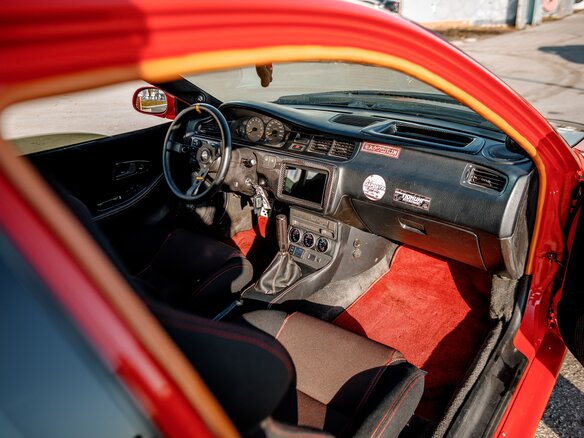 1995 Honda Civic V, красный, 4000000 рублей - вид 14