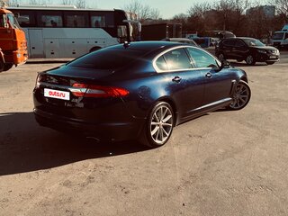 2014 Jaguar XF I Рестайлинг, синий, 1400000 рублей, вид 4